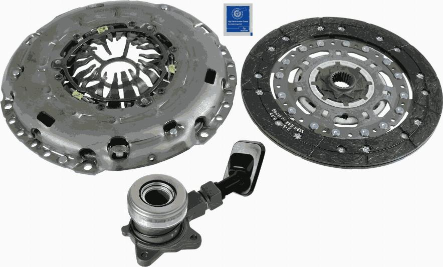 SACHS 3000 990 220 - Kit frizione www.autoricambit.com