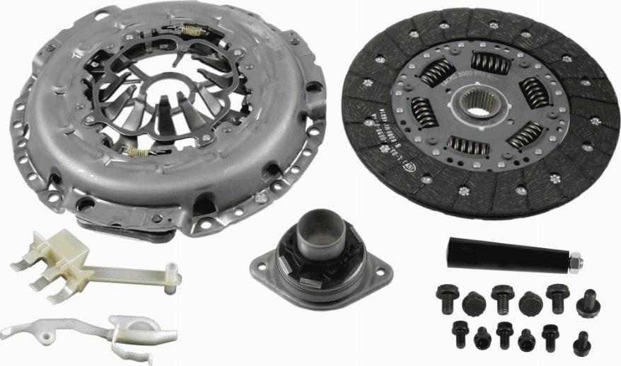 SACHS 3000 950 927 - Kit frizione www.autoricambit.com