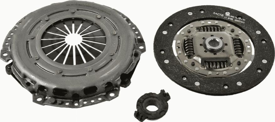 SACHS 3000 950 026 - Kit frizione www.autoricambit.com