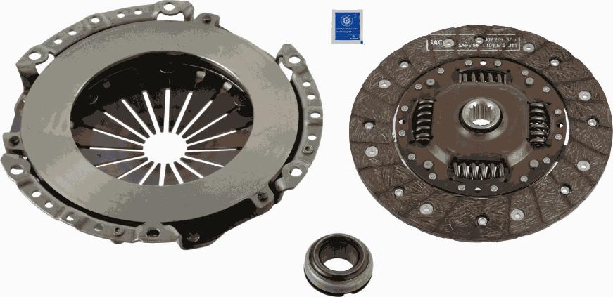 SACHS 3 000 950 028 - Kit frizione www.autoricambit.com