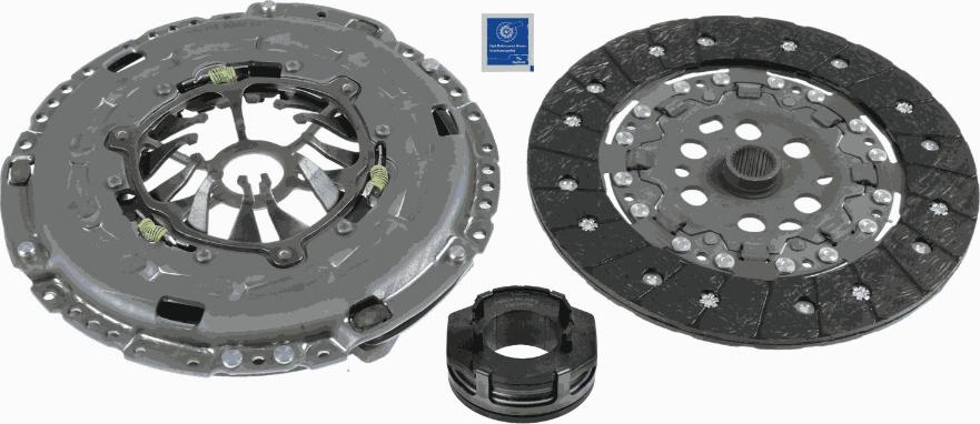 SACHS 3000 950 781 - Kit frizione www.autoricambit.com