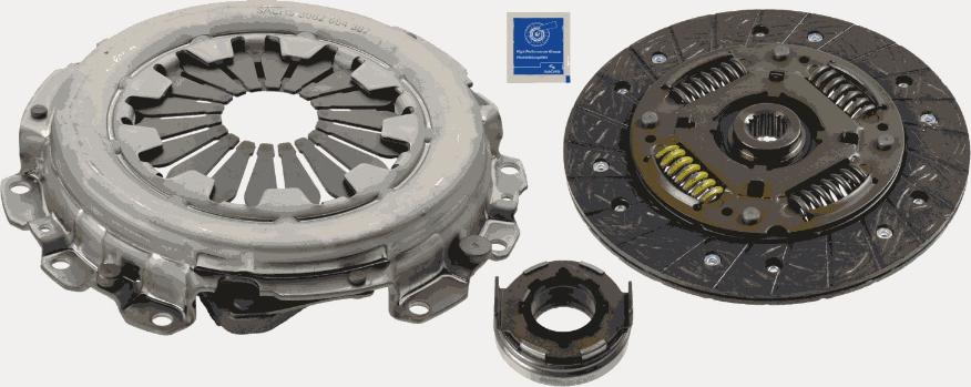 SACHS 3000 951 463 - Kit frizione www.autoricambit.com