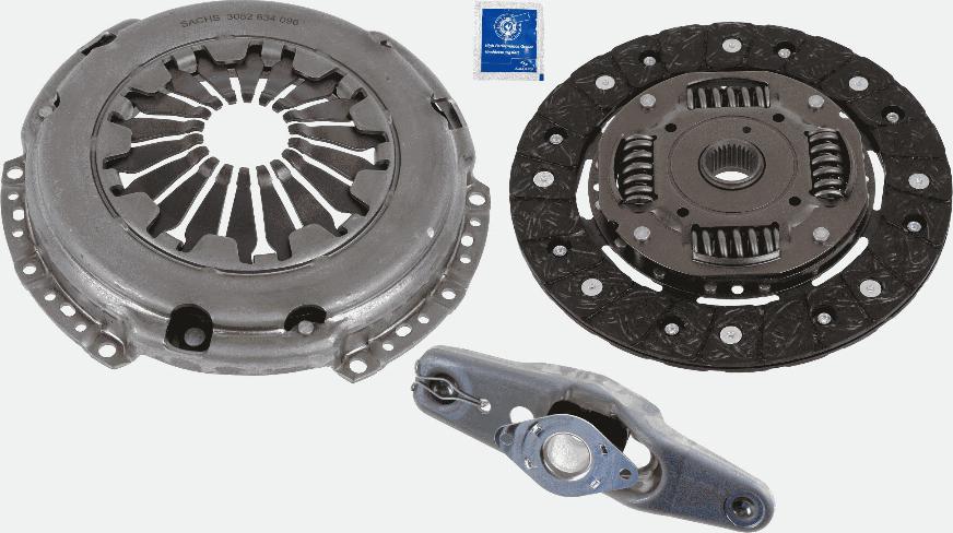 SACHS 3000 951 624 - Kit frizione www.autoricambit.com