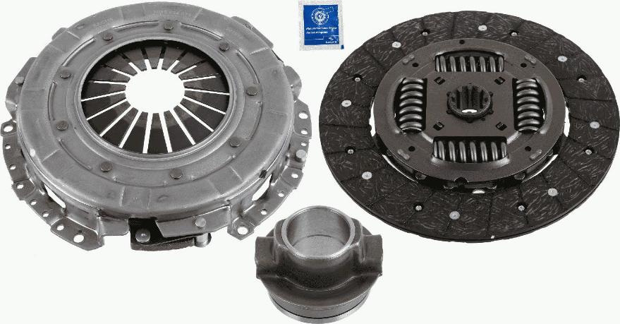 SACHS 3000 951 673 - Kit frizione www.autoricambit.com