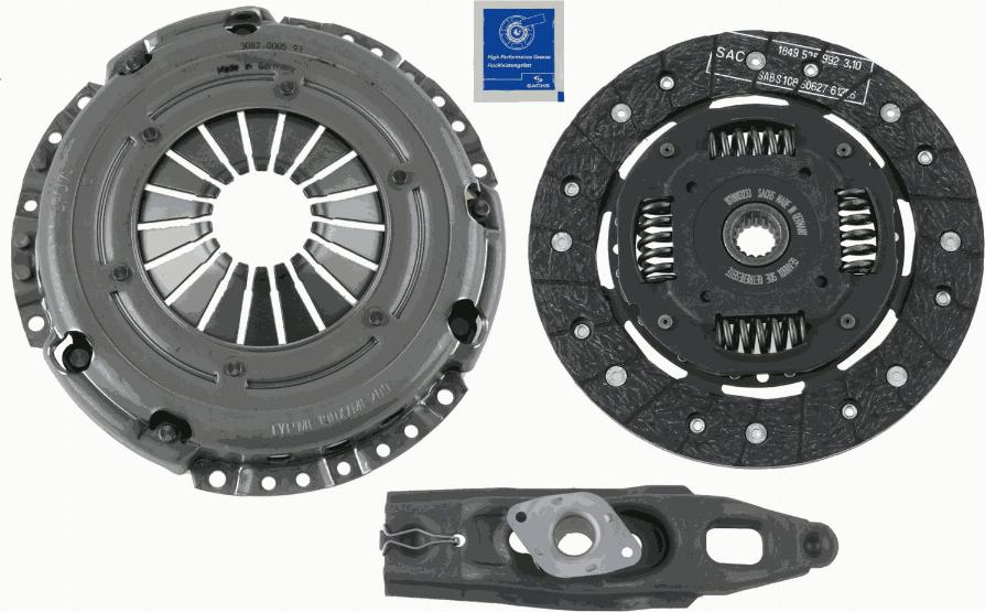 SACHS 3 000 951 040 - Kit frizione www.autoricambit.com