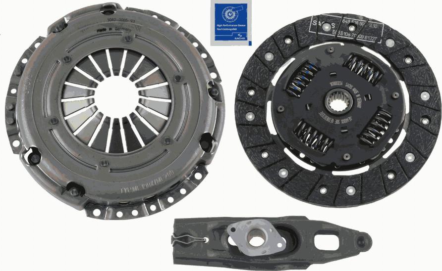 SACHS 3 000 951 039 - Kit frizione www.autoricambit.com