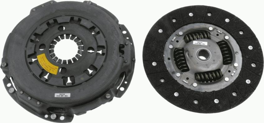 SACHS 3 000 951 354 - Kit frizione www.autoricambit.com