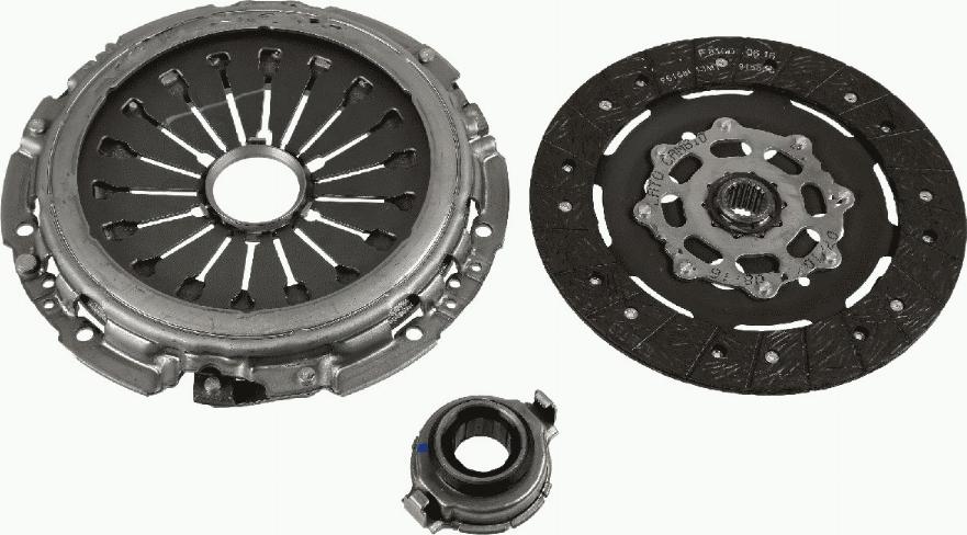 SACHS 3 000 951 322 - Kit frizione www.autoricambit.com