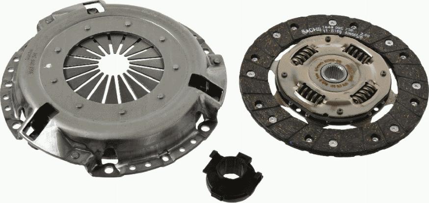 SACHS 3000 951 204 - Kit frizione www.autoricambit.com