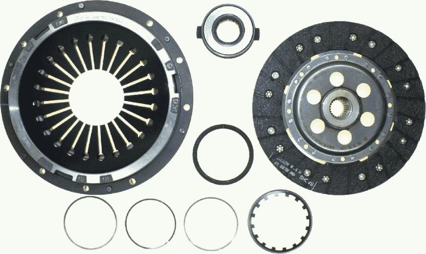 SACHS 3 000 951 791 - Kit frizione www.autoricambit.com