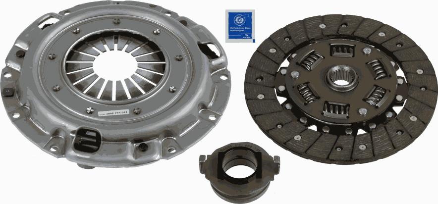 SACHS 3000 951 734 - Kit frizione www.autoricambit.com