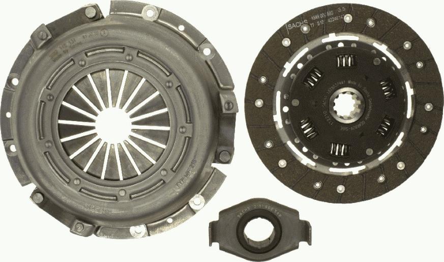 SACHS 3 000 165 002 - Kit frizione www.autoricambit.com