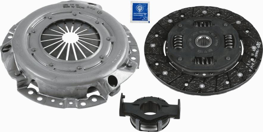 SACHS 3 000 108 002 - Kit frizione www.autoricambit.com