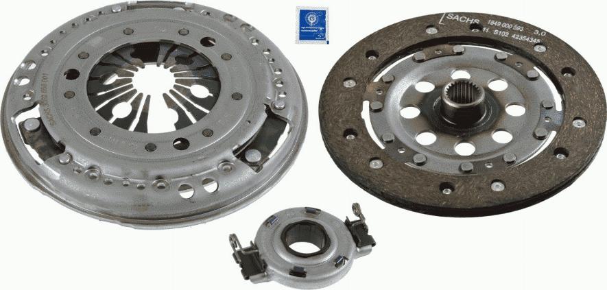 SACHS 3 000 777 001 - Kit frizione www.autoricambit.com