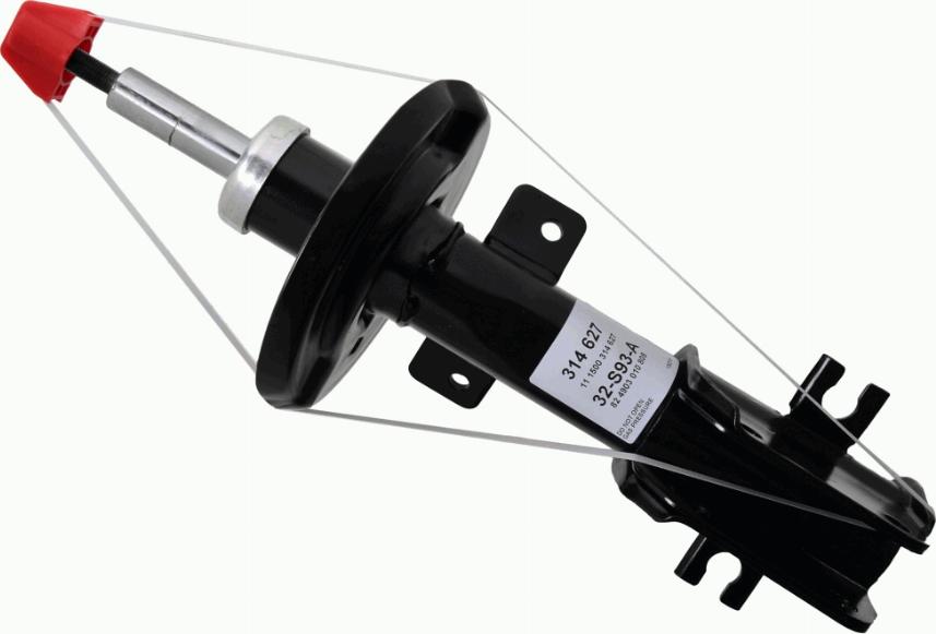 SACHS 314 627 - Ammortizzatore www.autoricambit.com