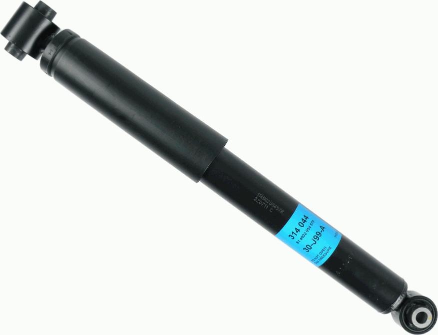 SACHS 314 044 - Ammortizzatore www.autoricambit.com