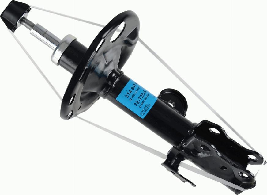 SACHS 314 847 - Ammortizzatore www.autoricambit.com