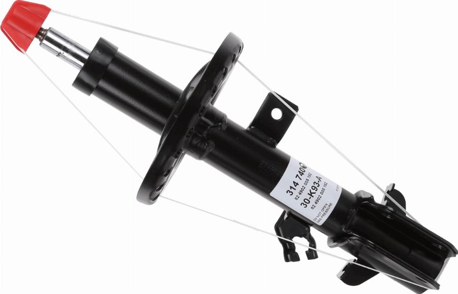 SACHS 314 740 - Ammortizzatore www.autoricambit.com