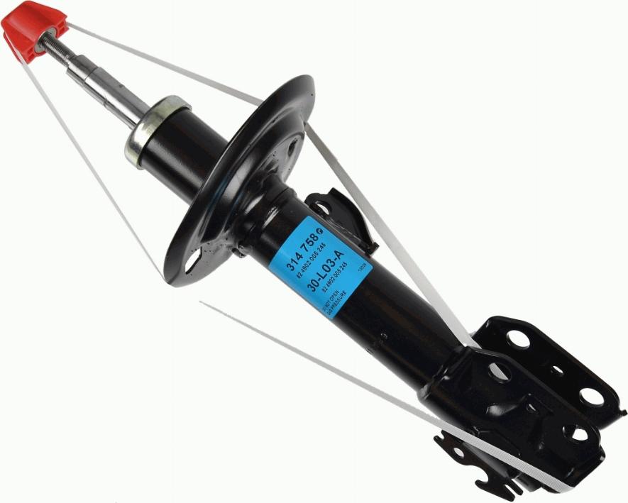 SACHS 314 758 - Ammortizzatore www.autoricambit.com