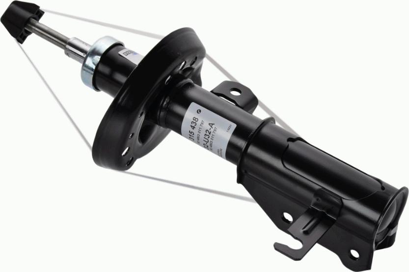 SACHS 315 438 - Ammortizzatore www.autoricambit.com