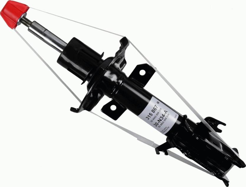 SACHS 315 867 - Ammortizzatore www.autoricambit.com