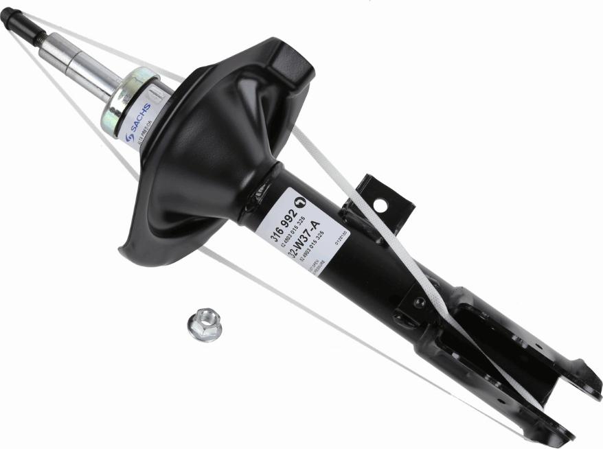 SACHS 316 992 - Ammortizzatore www.autoricambit.com