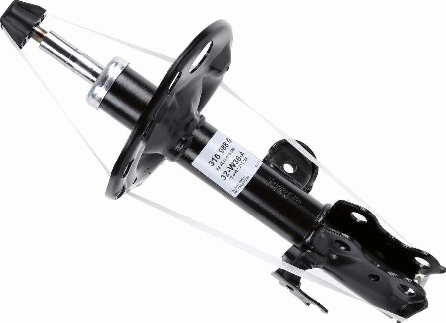 SACHS 316 988 - Ammortizzatore www.autoricambit.com