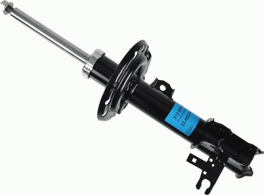 SACHS 312 609 - Ammortizzatore www.autoricambit.com