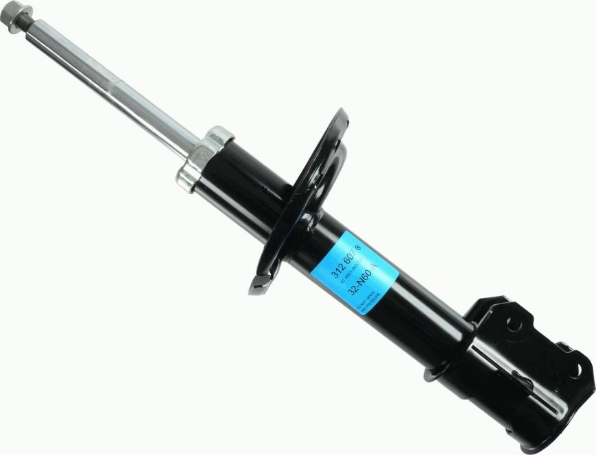 SACHS 312 607 - Ammortizzatore www.autoricambit.com