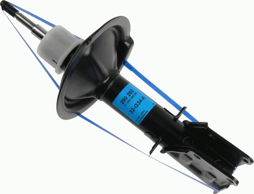 SACHS 290 260 - Ammortizzatore www.autoricambit.com