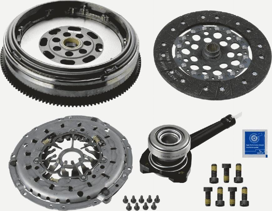 SACHS 2290 601 087 - Kit frizione www.autoricambit.com