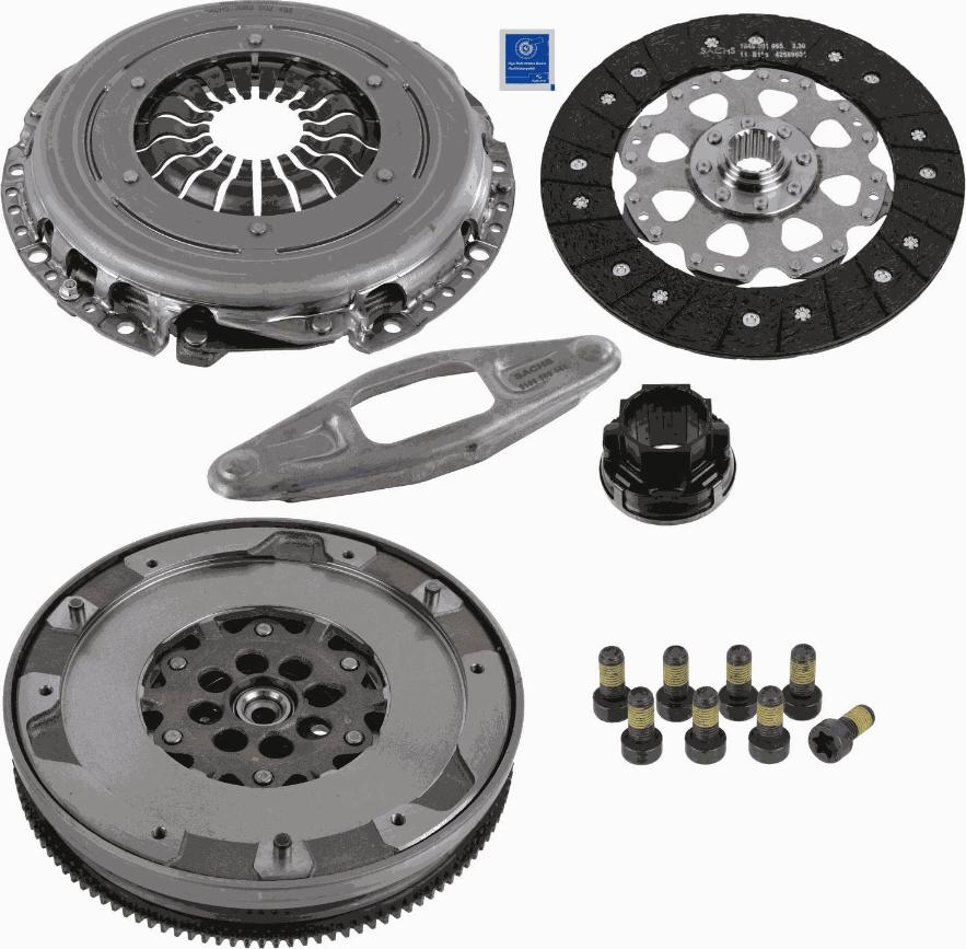 SACHS 2290 601 148 - Kit frizione www.autoricambit.com