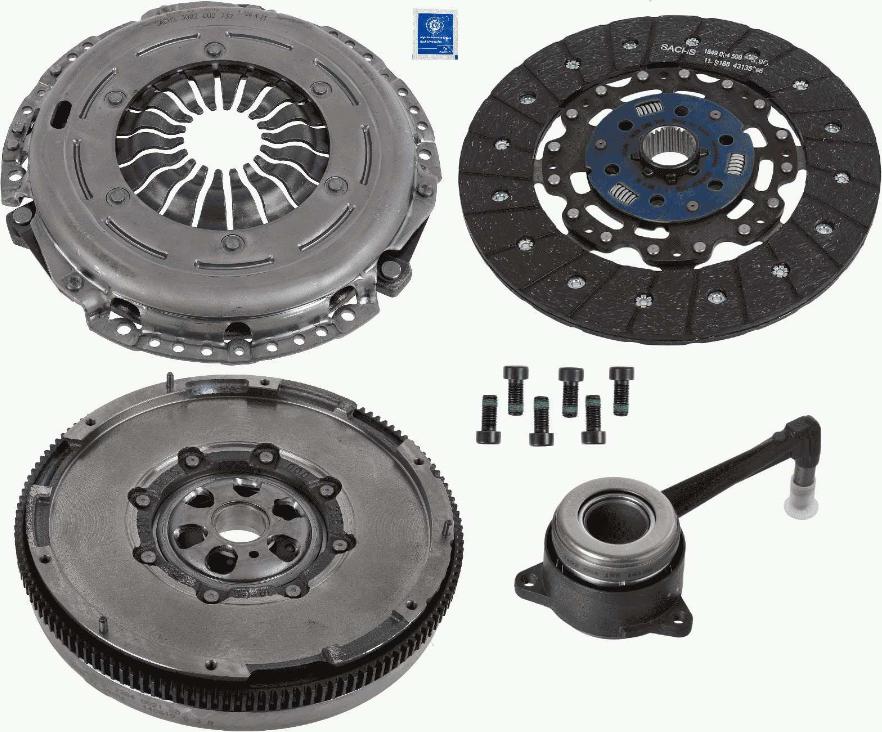 SACHS 2290 601 165 - Kit frizione www.autoricambit.com