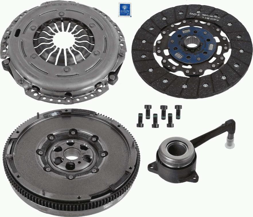 SACHS 2290 601 167 - Kit frizione www.autoricambit.com