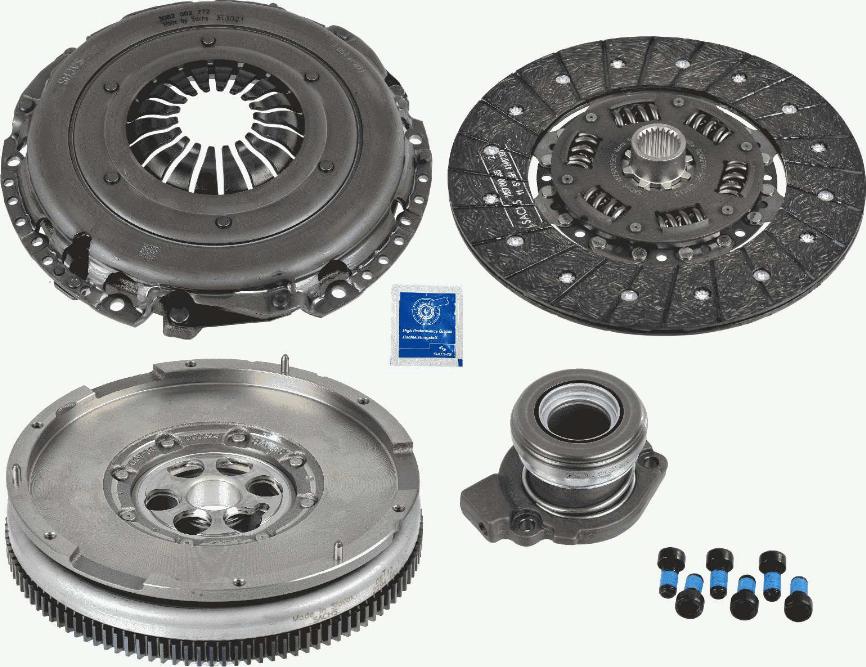 SACHS 2290 601 116 - Kit frizione www.autoricambit.com