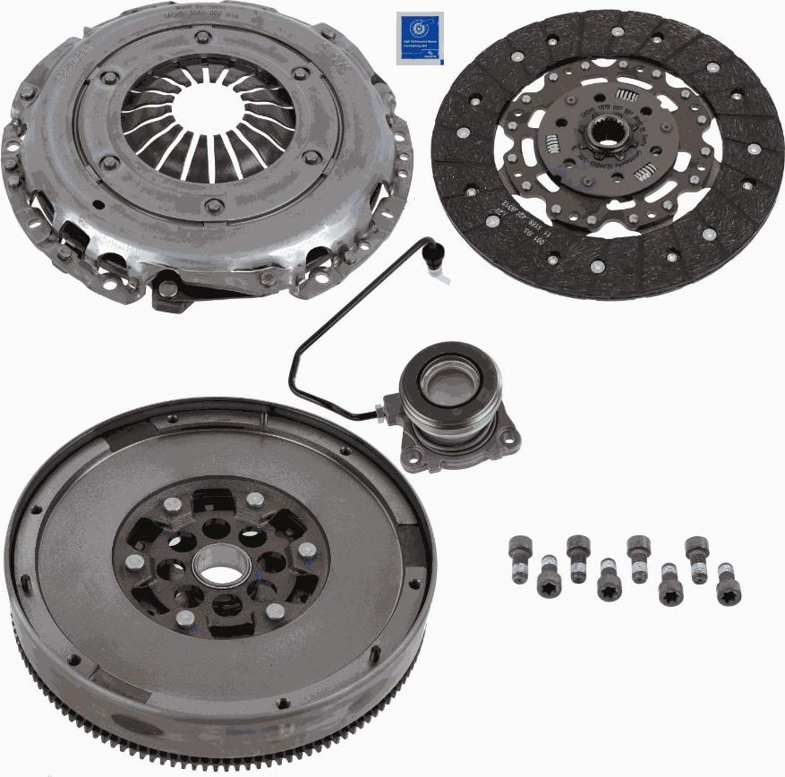 SACHS 2290 601 135 - Kit frizione www.autoricambit.com