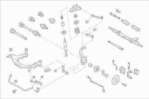 SACHS AUDI-A4-FS009 - Sospensione ruota www.autoricambit.com