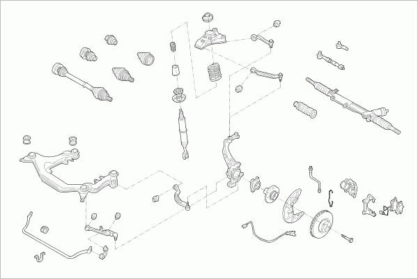 SACHS AUDI-A4B6-FS009 - Sterzo www.autoricambit.com