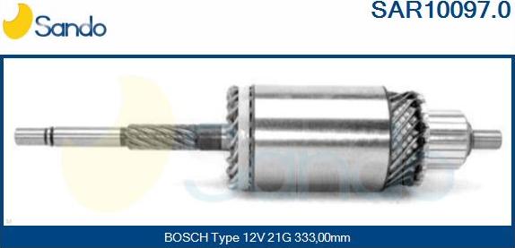 Sando SAR10097.0 - Ancorina, Starter www.autoricambit.com