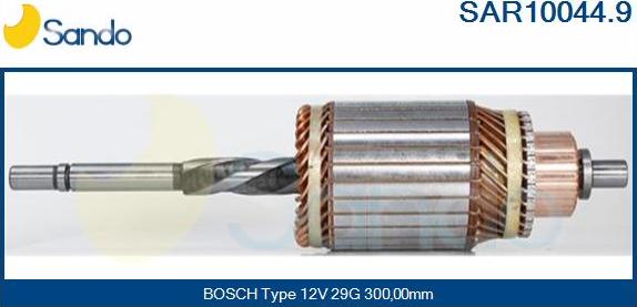 Sando SAR10044.9 - Ancorina, Starter www.autoricambit.com