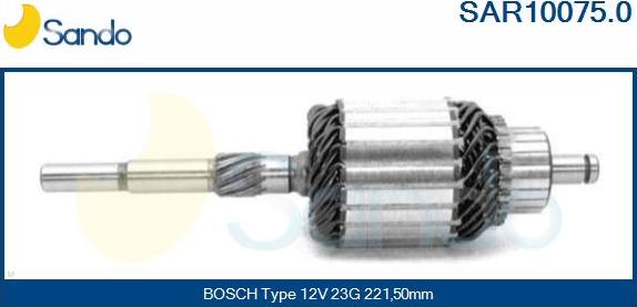 Sando SAR10075.0 - Ancorina, Starter www.autoricambit.com