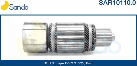 Sando SAR10110.0 - Ancorina, Starter www.autoricambit.com