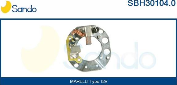 Sando SBH30104.0 - Supporto, Spazzole in carbone www.autoricambit.com