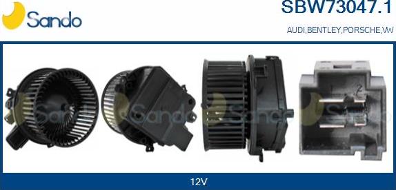 Sando SBW73047.1 - Ventilatore abitacolo www.autoricambit.com