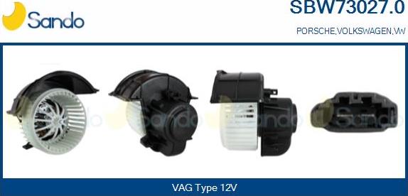 Sando SBW73027.0 - Ventilatore abitacolo www.autoricambit.com