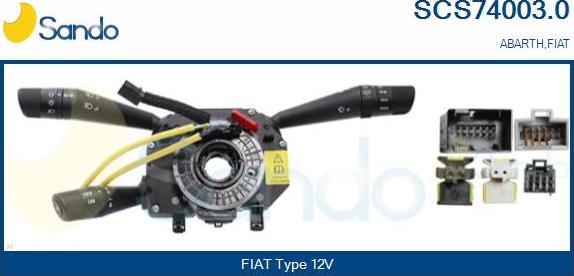 Sando SCS74003.0 - Leva devio guida www.autoricambit.com