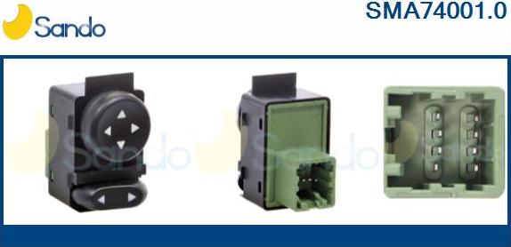 Sando SMA74001.0 - Comando, Regolazione specchio www.autoricambit.com