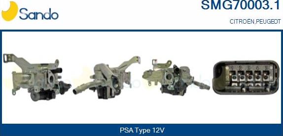 Sando SMG70003.1 - Modulo EGR www.autoricambit.com