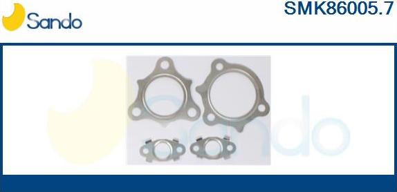 Sando SMK86005.7 - Kit montaggio, Compressore www.autoricambit.com