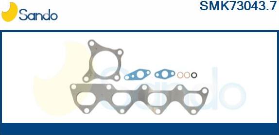 Sando SMK73043.7 - Kit montaggio, Compressore www.autoricambit.com